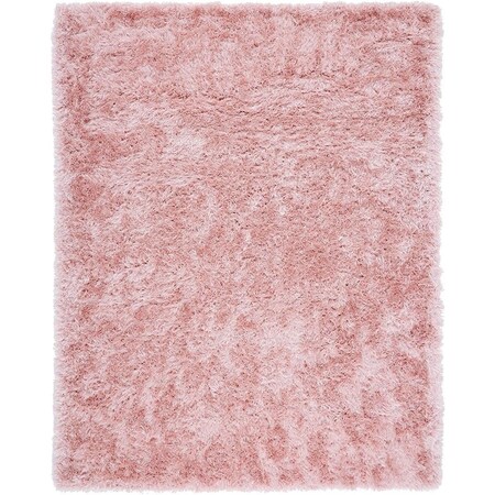 Safavieh 6 ft. 7 in. x 6 ft. 7 in. Vegas Shag Contemporary Square Rug Pink VGS868U-7SQ